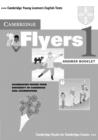Image for Cambridge Flyers 1 Answer Booklet