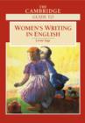 Image for The Cambridge Guide to Women&#39;s Writing in English