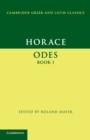 Image for Horace: Odes Book I