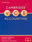 Image for Cambridge VCE Accounting Units 3 and 4