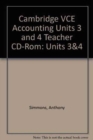 Image for Cambridge VCE Accounting Units 3 and 4 Teacher CD-Rom : Units 3&amp;4