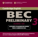 Image for Cambridge BEC Preliminary 3 Audio CD