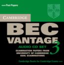 Image for Cambridge BEC Vantage 3 Audio CD Set (2 CDs)