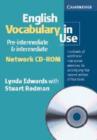 Image for English Vocabulary in Use Pre-Intermediate and Intermediate Network CD ROM
