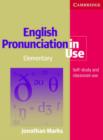 Image for English pronunciation in use  : self-study and classroom use: Elementary