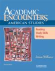 Image for American studies  : reading, study skills, writing