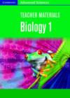 Image for Teacher Materials Biology 1 CD-ROM