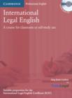 Image for International Legal English Student&#39;s Book with Audio CDs (3)