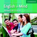 Image for English in Mind 2 Class Audio CDs American Voices Edition