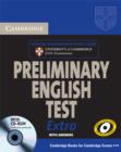 Image for Cambridge Preliminary English Test Extra Self Study Pack