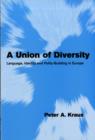 Image for A union of diversity  : language, identity and polity-building in Europe