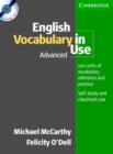 Image for English vocabulary in use: Advanced