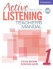 Image for Active listening1: Teacher&#39;s manual