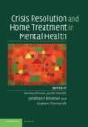 Image for Crisis Resolution and Home Treatment in Mental Health
