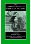 Image for The Cambridge History of American Theatre 3 Volume Paperback Set