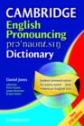 Image for Cambridge English pronouncing dictionary