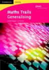 Image for Maths trails: Generalising