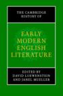 Image for The Cambridge history of early modern English literature