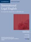 Image for International Legal English Teacher&#39;s Book