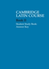 Image for Cambridge Latin Course 2 Student Study Book Answer Key