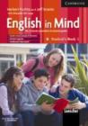 Image for English in Mind Level 1 Student&#39;s Book, Workbook with Audio CD and Grammar Practice Booklet Italian edition