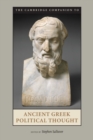 Image for The Cambridge Companion to Ancient Greek Political Thought