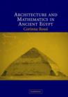 Image for Architecture and Mathematics in Ancient Egypt