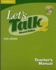 Image for Let&#39;s Talk Level 2 Teacher&#39;s Manual 2 with Audio CD