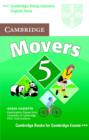 Image for Cambridge Young Learners English Tests Movers 5 Audio Cassette : Examination Papers from the University of Cambridge ESOL Examinations : No. 5