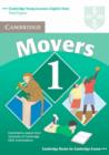 Image for Cambridge Young Learners English Tests Movers 1 Student&#39;s Book