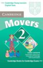 Image for Cambridge Young Learners English Tests Movers 2 Audio Cassette : Examination Papers from the University of Cambridge ESOL Examinations