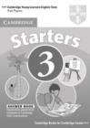 Image for Cambridge Young Learners English Tests Starters 3 Answer Booklet