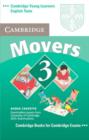 Image for Cambridge Young Learners English Tests Movers 3 Audio Cassette : Examination Papers from the University of Cambridge ESOL Examinations : Level 3