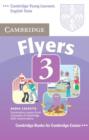 Image for Cambridge Young Learners English Tests Flyers 3 Audio Cassette