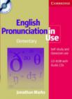 Image for English Pronunciation in Use Elementary Book with Answers, 5 Audio CDs and CD-ROM