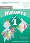 Image for Cambridge Young Learners English Tests Movers 4 Student&#39;s Book