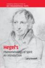 Image for Hegel&#39;s &#39;Phenomenology of Spirit&#39;