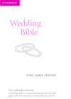 Image for KJV Wedding Bible, Ruby Text Edition, White Imitation Leather, KJ222:T