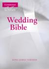 Image for KJV Wedding Bible, Ruby Text Edition, White French Morocco Leather, KJ223:T
