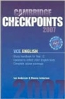Image for Cambridge Checkpoints VCE English 2007