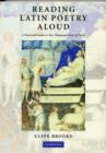 Image for Reading Latin Poetry Aloud Paperback with Audio CDs