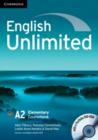 Image for English Unlimited Elementary Coursebook with e-Portfolio