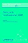 Image for Surveys in Combinatorics 2007