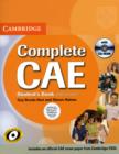 Image for Complete CAE Student&#39;s Book Pack (Student&#39;s Book with Answers with CD-ROM and Class Audio CDs (3))