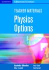 Image for Teacher Materials Physics Options CD-ROM