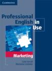Image for Professional English in Use Marketing with Answers