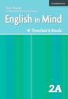 Image for English in Mind Level 2A Combo Teacher&#39;s Book : Level 2A
