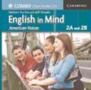 Image for English in Mind Combos 2A and 2B, American Voices Class Audio CDs