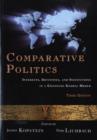 Image for Comparative politics  : interests, identities, and institutions in a changing global order