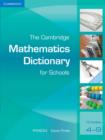 Image for The Cambridge Mathematics Dictionary for Schools